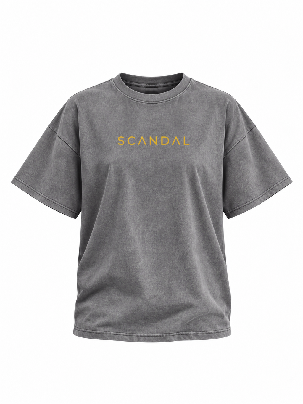 Damski T-shirt z bawełny z napisem SCANDAL. Kilka kolorów