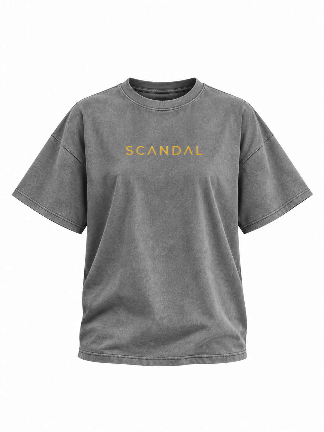 Damski T-shirt z bawełny z napisem SCANDAL. Kilka kolorów