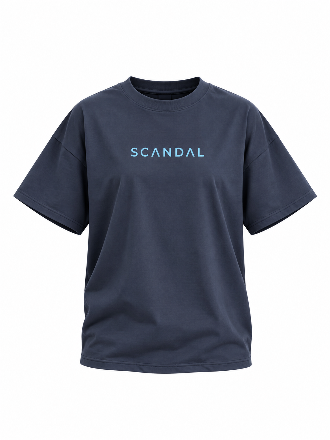 Damski T-shirt z bawełny z napisem SCANDAL. Kilka kolorów