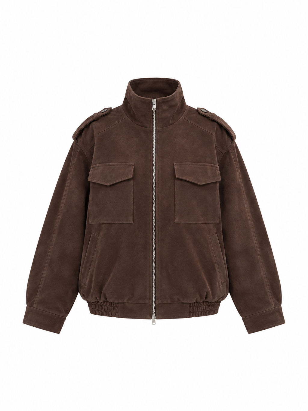 Skórzana kurtka damska oversize – FANGO