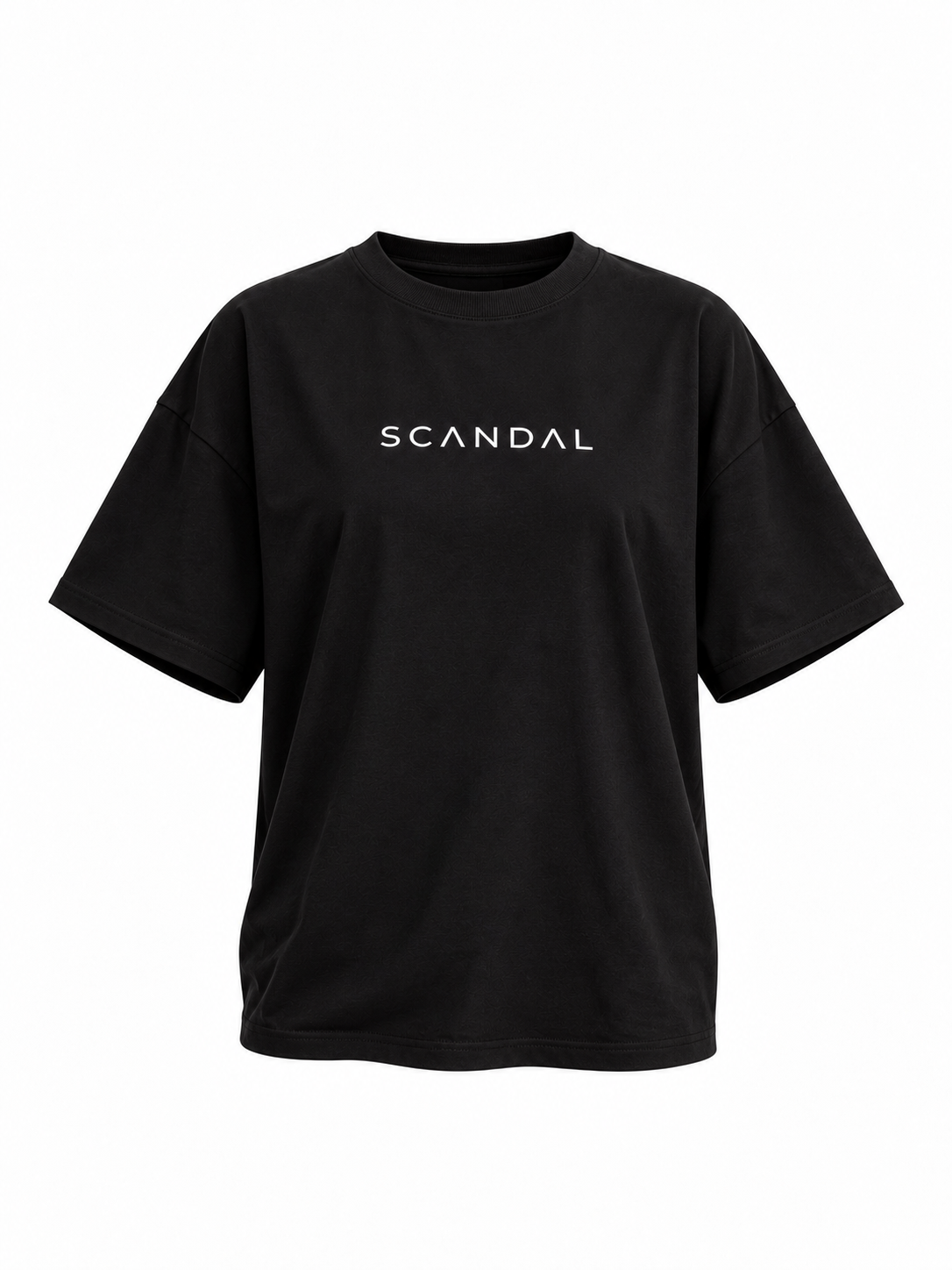 Damski T-shirt z bawełny z napisem SCANDAL. Kilka kolorów