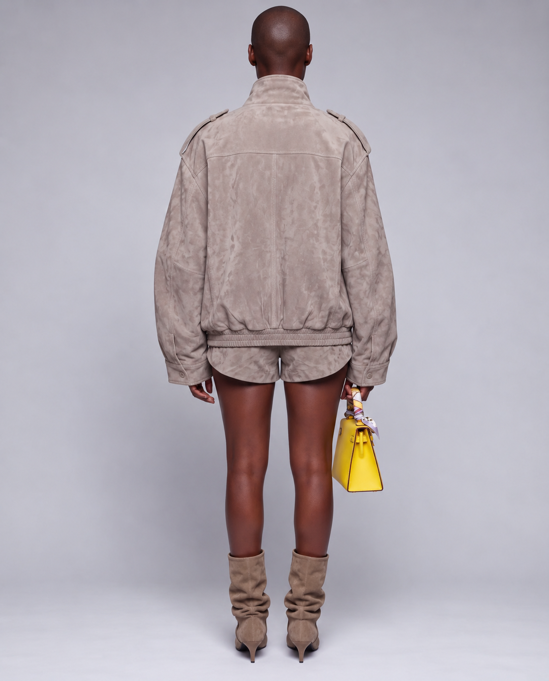 Skórzana kurtka damska oversize – FANGO