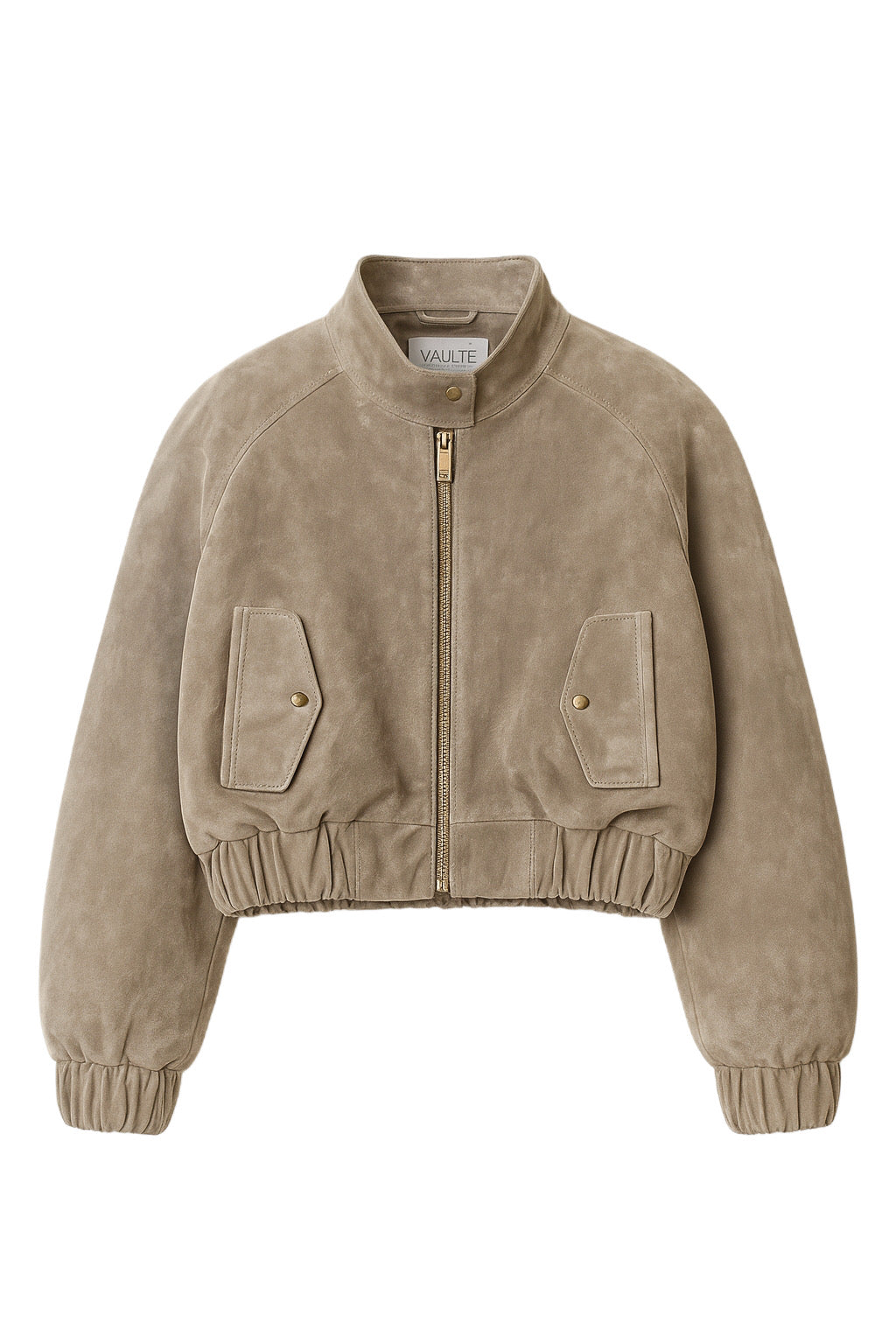 Zamszowa Kurtka Bomber