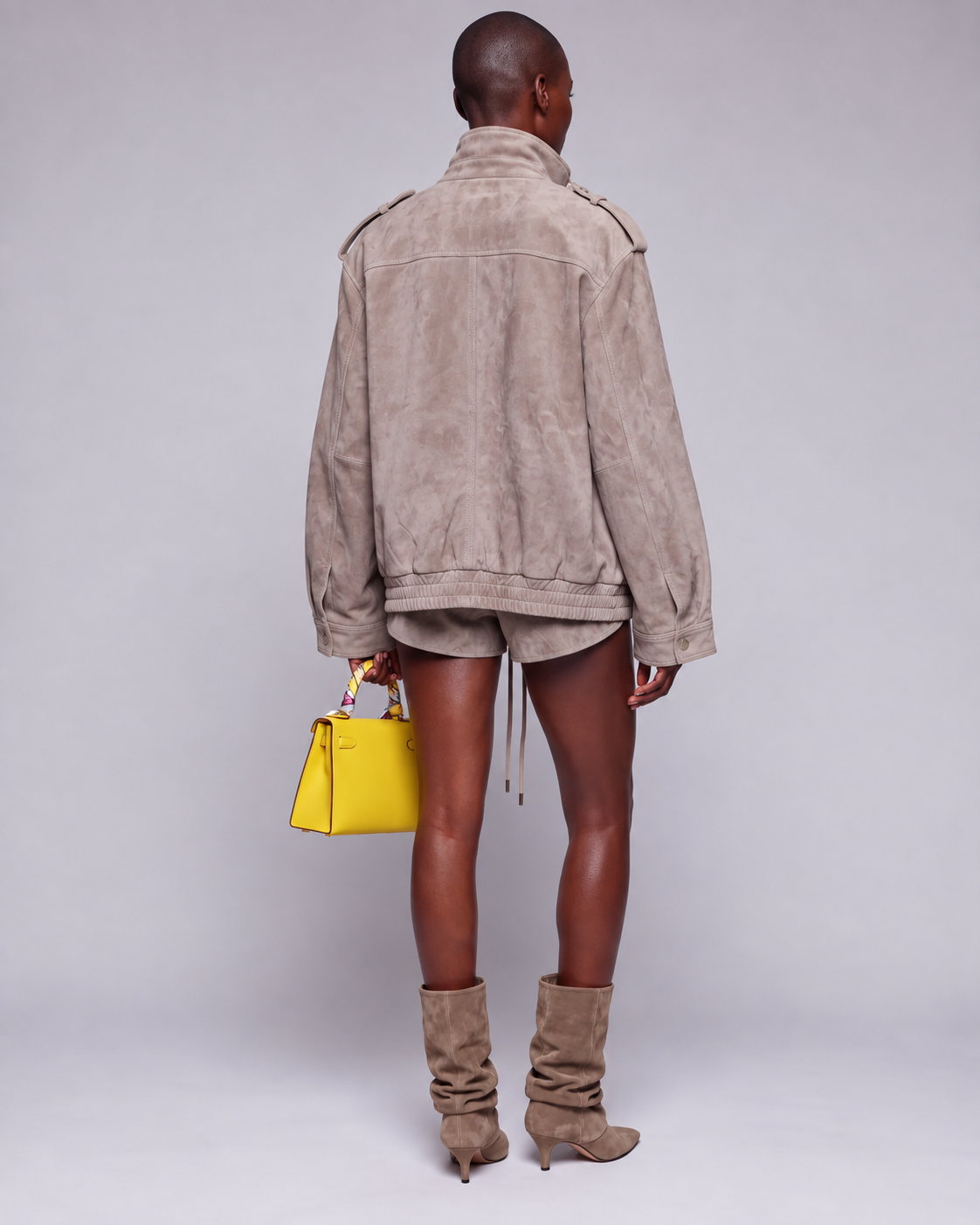 Skórzana kurtka damska oversize – FANGO