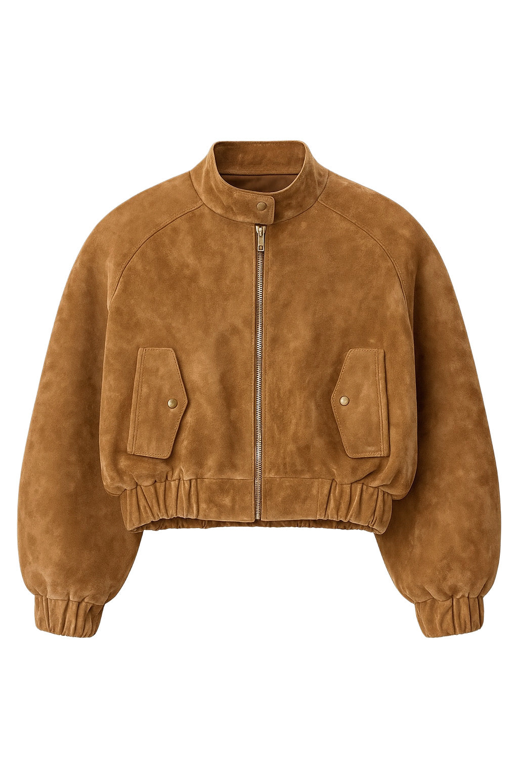 Zamszowa Kurtka Bomber