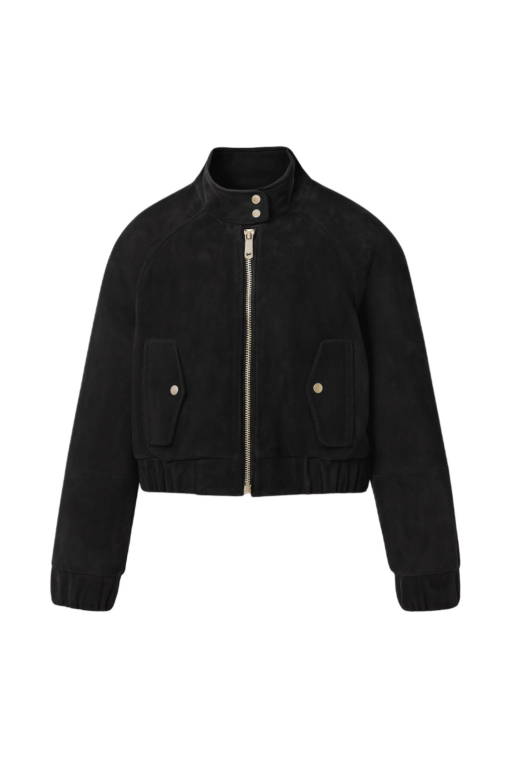 Zamszowa Kurtka Bomber