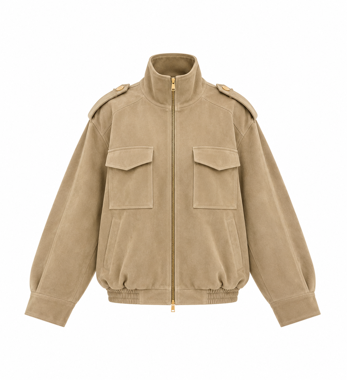 Skórzana kurtka damska oversize – FANGO