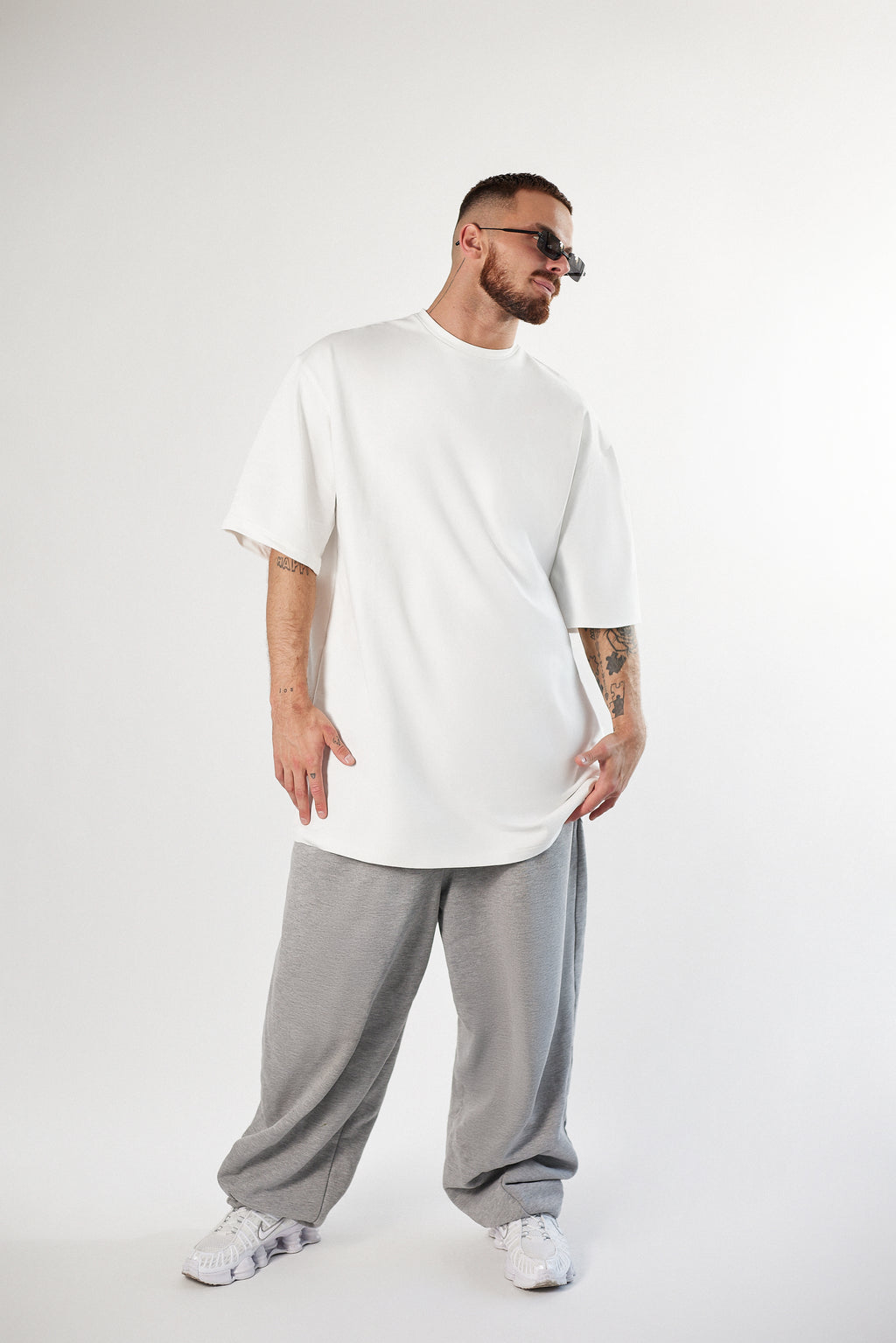 Bawełniany t-shirt Oversize. 2 kolory Unisex